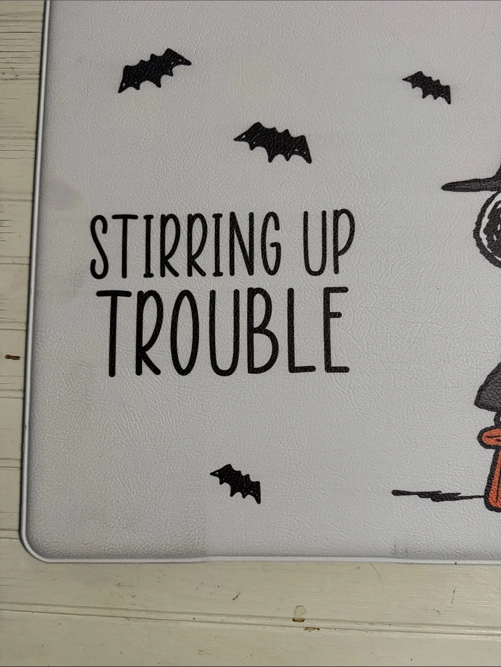 Peanuts Snoopy & Woodstock Halloween Anti fatigue Kitchen Mat